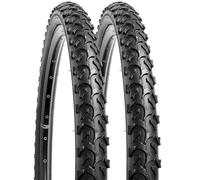 YUNSCM Lot de 2 pneus de vélo de 66 cm 66 x 2,10/54-559 compatibles avec les pneus de vélo 26 x 1,95 26 x 2,0 26 x 2,10 26 x 2,125 (Y-1063)