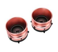 Yunseity 1 Paire d'Adaptateurs de Moyeu Nab, Adaptateur Universel de Moyeu de Bobine à Bobine Nab de 10 Pouces, de en Aluminium Coul (Or Rose)