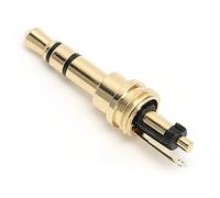 Yunseity 100 Pièces Casque Stéréo 3,5 Mm, Adaptateur Stéréo 3 Pôles Plaqués ou, Verser Câbles Bricolage,5 Mm Casque/écoteurs /