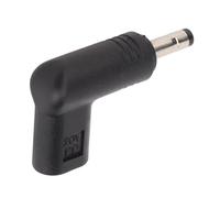 Yunseity Adaptateur de Prise USB Type C Femelle vers DC 100W PD 4.0x1.7mm, Adaptateur de Charge Rapide DC coudé à 90 Degrés, pour Ordinateur Portable de 18W à 100W
