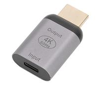 Yunseity Adaptateur USB C vers 4K 60 Hz 1080p, Connexion Facile pour Tablette, Téléphone, Ordinateur Portable, Projecteur TV, Transmission Vidéo, Léger et Compact.