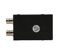 Yunseity Adaptation Bnc 75ohm vers RJ45 12OHM, ConvertisSeur G.703 Équilibré vers Asymétrique avec Double Arbre en Cuivre Bnc, 8p8c RJ45, Boîtier Métallique