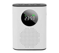 Yunseity Amplificateur Vocal sans Fil avec Microphone Cravate Magnétique, Haut-Parleur Portable 2,4 G avec écran LED pour Enseignants, Conférences et Sessions de Formation en Entreprise