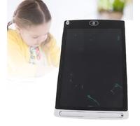 Yunseity Bloc-notes LCD 8,5 Pouces pour Enfants, Planche à Dessin Intelligente pour Restaurer L'écriture Réelle, Tableau D'écriture LCD 6 Couleurs pour Enfants, Bloc-notes Léger pour (WHITE)