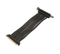 Yunseity Câble d'Extension d'Extension PCI E 4.0 X16, Câble ' GPU PCI Express Gen4, Adaptateur à 90 DeGrés, Carte Riser Haute Vitesse de 25 Cm pour RTX4090 RX6950XT X570