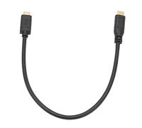 Yunseity Câble USB 3.1 10Gbps Type C à Type C Chargeur Charge Rapide Sync Cordon de Transfert de Données 4K 60HZ 0. Câble pour Téléphone Chargeur D'Ordinateur (Oreille Femelle C vers