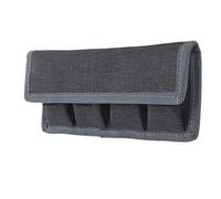 Yunseity Caméra DSLR - Case de Sac de Sac de Batterie Case de Mémoire Résistante à l'eau pour LPE6 LPE8 NPFW50 ENEL14 ENEL15, Portable Nylon Grey 4 Slots pour Les Voyageurs