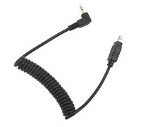 Yunseity Caméra Télécommande Cordon D'obturation Cordon SPIRABLE Spiral Coil 2,5 Mm N3 Câble de Déclenchement pour D3300 D3200 D3100 Enthousiasmes 1 X Câble de Déclenchement