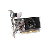 Yunseity Carte Graphique GT610 1G DDR3 64 Bit, 810/1800MHz Ordinateur PC Carte Graphique Vidéo de Jeu avec Ventilateur de Refroidissement PCI Express X16 2.0 Prise en VGA DVI