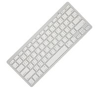Yunseity Clavier Bluetooth sans Fil Portable, Mini Clavier Compact à 78 Touches, pour, Mac, Android, Clavier Arabe/Espagnol/français/coréen/Russe/thaï(Cangjie Traditionnel)