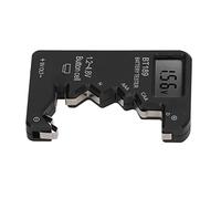 Yunseity Couteau de Testeur de Test de Batterie pour AAAA 6F22 9V 1,5 V - Testeur de Sauvetage de Batterie Fiable avec un écran Numérique Clair (BLACK)