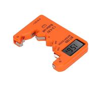 Yunseity Couteau de Testeur de Test de Batterie pour AAAA 6F22 9V 1,5 V - Testeur de Sauvetage de Batterie Fiable avec un écran Numérique Clair (ORANGE)