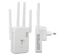 Yunseity Extension WiFi, Amplificateur WiFi Double Bande 5G Prend en Charge Plus de 105 Appareils, Répéteur de Signal sans Fil avec Port Ethernet, Amplificateur de Signal (Prise UE)