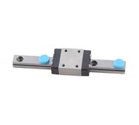 Yunseity Guide de Rail Linéaire Miniature LML7B Bloc Coulissant de 7 Mm de Largeur 40 Mm, Conception de Contact à 4 Points avec Retenue à Bille pour équipements Automatiques et de Mesure de