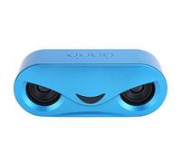 Yunseity Haut-Parleur Mobile avec Fonction d'appel, Lecenteur de/Aux/U Disque/TF, Effet de Lumière LED stylisé, Caisson de Basses Stéréo TF, pour l'ordinator/Téléphone/Tablette (Blue)
