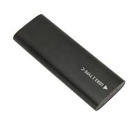 Yunseity Haute Vitesse jusqu'à 10 Gbps, Boîtier SSD M.2USB C 3.1 en Alliage D'aluminium 2280 2260 2242 2230 Taille pour Ordinateur Portable Win, iOS, OS X (Black)