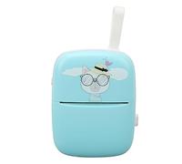 Yunseity Imprimante sans Fil, Mini-imprimante Multifonctionnelle Prenant des Photos d'un Connecteur Rapide Environnemental pour Le Bureau, l'école à Domicile, Mauvaise Question (Blue)