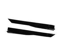 Yunseity Jupes Latérales Universelles à Bascule 105 Cm, Lèvre de Séparation d'extension Réglable en ABS pour Extérieur de Voiture, Kit de Carrosserie Modulaire Aérodynamique avec Matériel Inclus