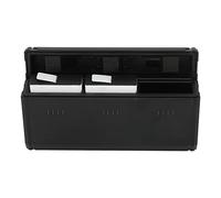 Yunseity Kit de Chargeur de Batterie pour Caméra d'action, Boîtier de Charge de Batterie de Stockage à 3 Emplacements pour Héros 11 10 9, Rechargeable Integrée, Charge