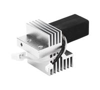 Yunseity Kit Hotend en Céramique pour Imprimante 3D, Dissipateurs de Chaleur Anodisés, Brosse de Buse, Manchon en Silicone, 1 X Hotend 0,4 Mm, 3 X Buses 0,2 Mm, 0,6, 0,8, 2 Manchon en Silicone,