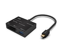 Yunseity Lecteur de Carte XQD, Port USB C 3.0, Lecteur de Carte Mémoire XQD/SD Type C pour SD (HC), pour Série G, pour Carte Lexar USB Mark, pour Windows/OS