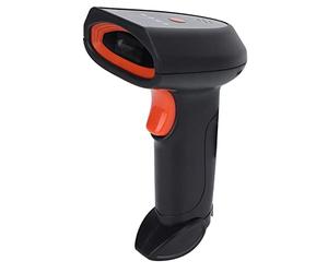 Yunseity Lecteur de Codes-Barres sans Fil Lecteur de Codes-Barres Automatique 2D sans Fil avec Diffusion Vocale Intelligente AI et Indicateurs LED Scanner de Codes-Barres