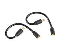 Yunseity Lot de 2 Convertisurs MMCX vers A2DC, Câble Adaptateur pour ATH CK