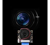 Yunseity Mini Module de Caméra IR-Cut Manuel de 5 Mégapixels 1080p avec Lumière de Remlissage 2pcs, Couler 2, 2 B +, 2592 * 1944, Fonction de Nocturne, C de 14,5 Cm