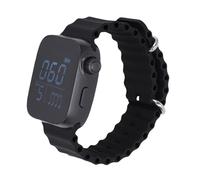Yunseity Montre métronome vibrante, réglable de 40 à 240 bpm commutable, mode sport, électronique portable pour musiciens débutants, exercice de fréquence de vibration, régulation du rythme