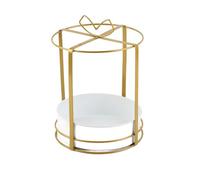Yunseity Panier D'arrangement de Fleurs en Métal doré, Fer Solide en Forme D'amour, Décoration de Salle de Mariage (Yunseity1lpyw3r754-2)