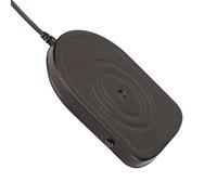 Yunseity Pédale USB, Clavier de Souris d'ordinateur programmable Multimédia Gaming HID Commutateur de Pied USB en métal, avec câble de 2 m
