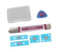 Yunseity Pieds de Boîtier pour Ordinateur Portable, Remplacement et Antidérapant, Installation Facile, Pieds de Boîtier pour Réparation (Silver)