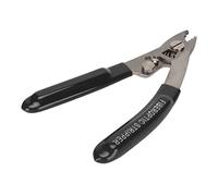 Yunseity PINCE À DÉNUDER LES FIBERS OPTIQUES, OUTIL DE DÉNUDAGE DES FIBERS À 3 TROUTS, PINCE À DÉNUDER EN ACIER INOXYDABLE 304, pour 250 μm pour LES Fibres à 250 μm (BLACK)