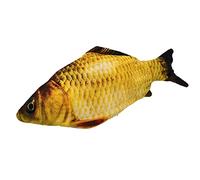 Yunseity Poupée d'herbe à Chat, Jouet Attrayant en Forme de Poisson pour Chats Heureux, 30cm, Idéal pour L'ennui