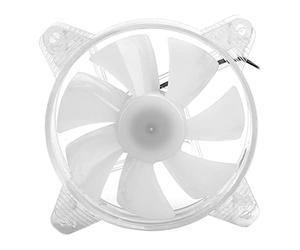 Yunseity Refroidisseurs pour Ordinateur Portable, Siège de Refroidissement pour Ordinateur Portable, Ventilateur de Refroidissement électrique, Double Ventilateur avec 5 Couleurs et LED (#4)