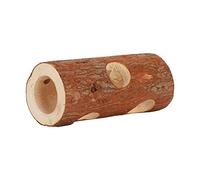 Yunseity Tunnel de Repos vers Le Hamster, Tunnel Sûr et Non pour Hamster Important Amusant Ferme et Durable Exquis avec Un Matériau en Bois de qualité pour la Mastication au Repos (S)