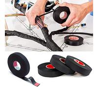 YUNSI Ruban adhésif coroplast en Tissu adhésif de la Flamme de la Chaleur de 15 m pour Le cadavre de la Voiture pour Le câblage de câbles de câblage (Size : 9mm)