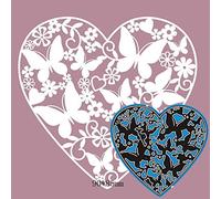 YunTrip Matrices de découpe en métal en forme de cœur pour la fabrication de cartes, le scrapbooking, le gaufrage, les photos, les loisirs créatifs, les loisirs créatifs