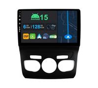YUNTX 10.1 Pouces Android 15 Autoradio pour Citroen C4 C4L DS4 2013-2017 | Octa-Core | 6Go 128Go | Intégré 4G LTE | CarPlay&Android Auto | DSP | Dab | QLED | Dual Band WiFi | Bluetooth 5.0