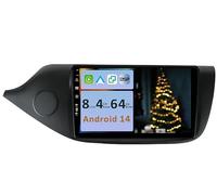 YUNTX [4GB+64GB] Android 14 2 Din Autoradio pour Kia CEE'd CEED JD (2012-2018)-[Intégré CarPlay/Android Auto/DSP/GPS]-IPS 2.5D 9" Écran Tactile-Caméra+MIC-Dab/Bluetooth 5.0/MirrorLink