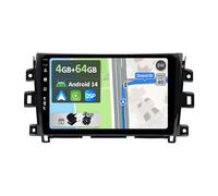 YUNTX [4GB+64GB] Android 14 2 Din Autoradio pour Ni.ssan NAVARA NP300 (2015-2018)-[Intégré CarPlay/Android Auto/DSP/GPS]-IPS 2.5D 10.1" Écran Tactile-Caméra+MIC-Dab/Bluetooth 5.0/MirrorLink