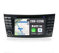 YUNTX Android 10 2 Din Autoradio Fit pour Mercedes Benz W211 W219-2G+32G - Caméra&MIC GRATUITS - Support Dab/Bluetooth 5.0/Mirrorlink/Commande au Volant/Carplay