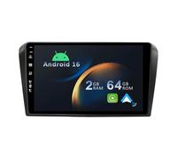 YUNTX Android 14 Autoradio pour Mazda 3(2004-2012) - 2G+32G - GPS 2 Din - 9 Pouces - Gratuits[Caméra &Canbus] - Soutien Dab/Commande au Volant/WiFi/Bluetooth 5.0 / Mirrorlink/CarPlay/USB