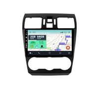 YUNTX Android 14 Autoradio pour Subaru Forester/XV/WRX 2012-2014:[Intégré CarPlay/Android Auto/GPS] -IPS 9 Pouce Écran Tactile-Dab/Bluetooth 5.0/MirrorLink/Commande au Volant/USB/4G/WiFi/2 Din