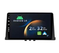 YUNTX Android 14 Radio avec Navigation pour Citroen Berlingo 2018-2020: [Intégré CarPlay/Android Auto/GPS] -IPS 2.5D 9" Écran Tactile-Dab/Bluetooth 5.0/WiFi/2 Din/MirrorLink/USB/4G/Commande au Volant