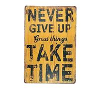 Yunuo-Some People do not Believe in Heroes,But They n't met My dad Vintage Tin Sign Wall Decor Retro Metal Art Poster, 02, Size:(20x30cm)8x12 inch