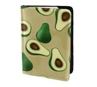 YUNWEIKEJI Avocat Dot Marron, Porte-Passeport Portefeuille de Voyage en Cuir PU Étui pour Passeport Couvre-Passeport 5,5 Pouces