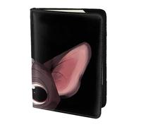 YUNWEIKEJI Boston Terrier Nature, Porte-Passeport Portefeuille de Voyage en Cuir PU Étui pour Passeport Couvre-Passeport 5,5 Pouces