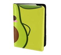 YUNWEIKEJI Caricature d'avocat, Porte-Passeport Portefeuille de Voyage en Cuir PU Étui pour Passeport Couvre-Passeport 5,5 Pouces