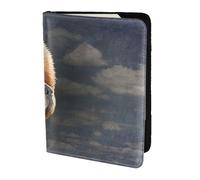 YUNWEIKEJI Chow Chien Vintage, Porte-Passeport Portefeuille de Voyage en Cuir PU Étui pour Passeport Couvre-Passeport 5,5 Pouces